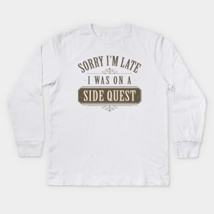 Side Quest Kids Long Sleeve T-Shirt